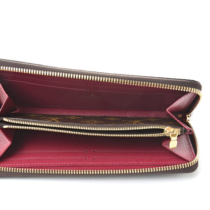 Louis Vuitton Monogram Clemence Wallet Fuchsia 5 of 8