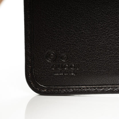 Gucci Guccissima Zip Around French Wallet Dark Brown 6 of 6