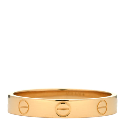 Cartier 18K Yellow Gold 3.5mm LOVE Wedding Band Ring 59 8.75 3 of 5
