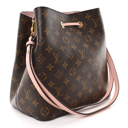 Louis Vuitton Monogram Neonoe MM Rose Poudre 3 of 12