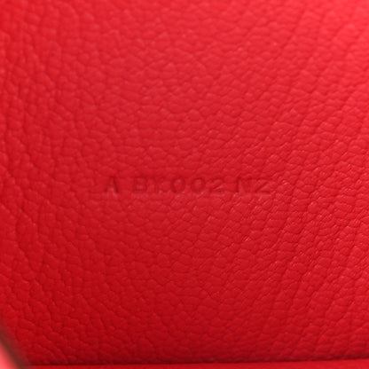 Hermes Chevre Mysore Bearn Gusset Wallet Rose Lipstick 7 of 8