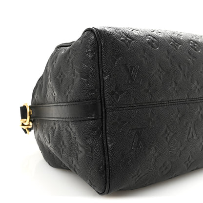 Louis Vuitton Empreinte Monogram Speedy Soft 30 Black 8 of 9