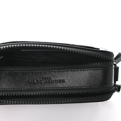 Marc Jacobs Saffiano Small Snapshot Camera Bag Black 5 of 7