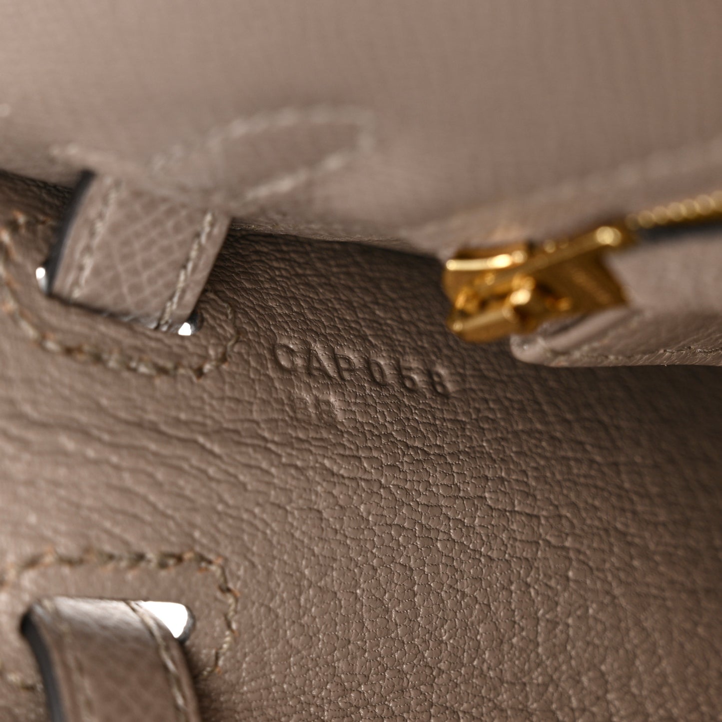 Epsom Kelly Sellier 25 Gris Asphalte