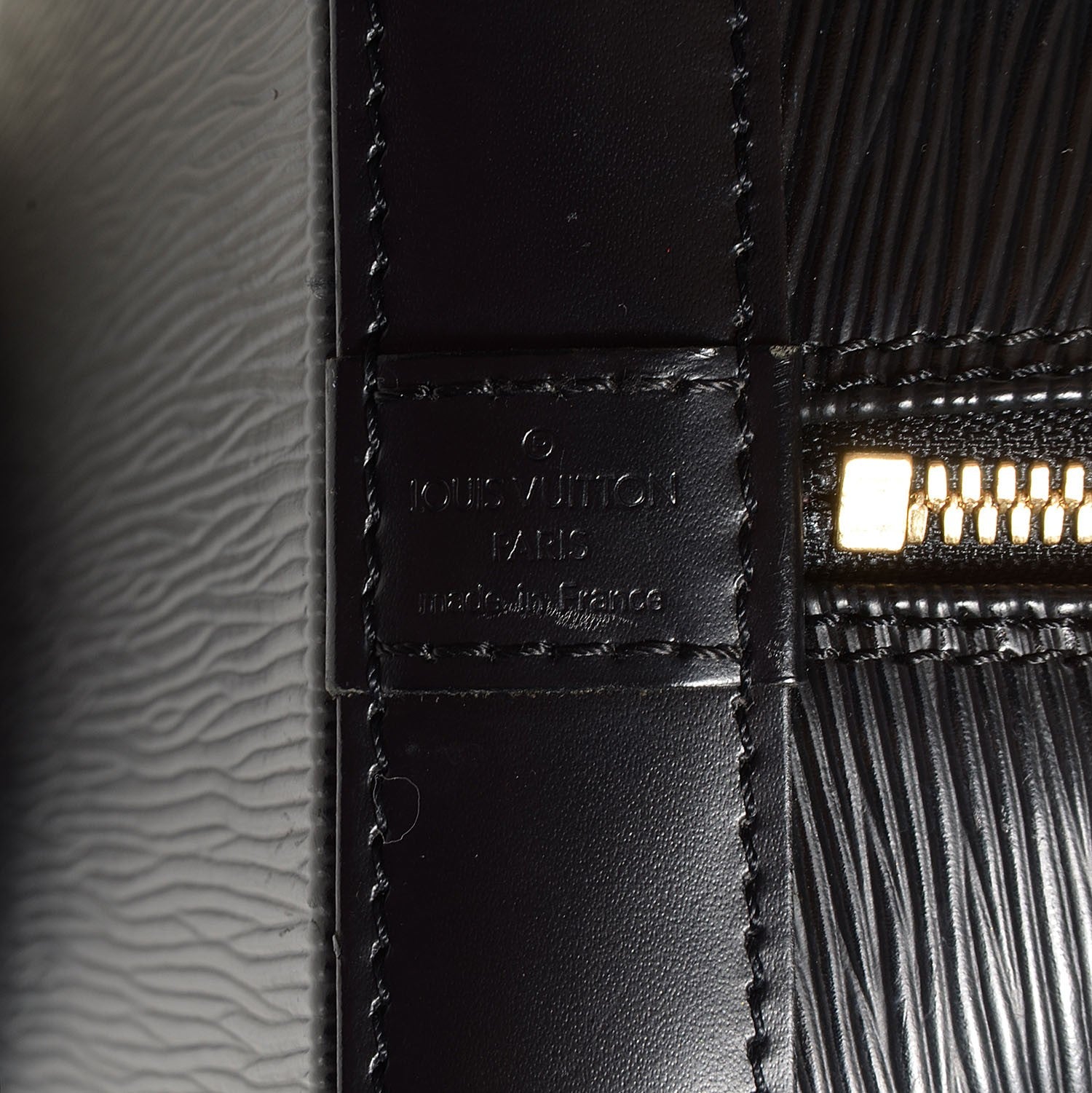 Louis Vuitton Epi Alma PM Black 7 of 7