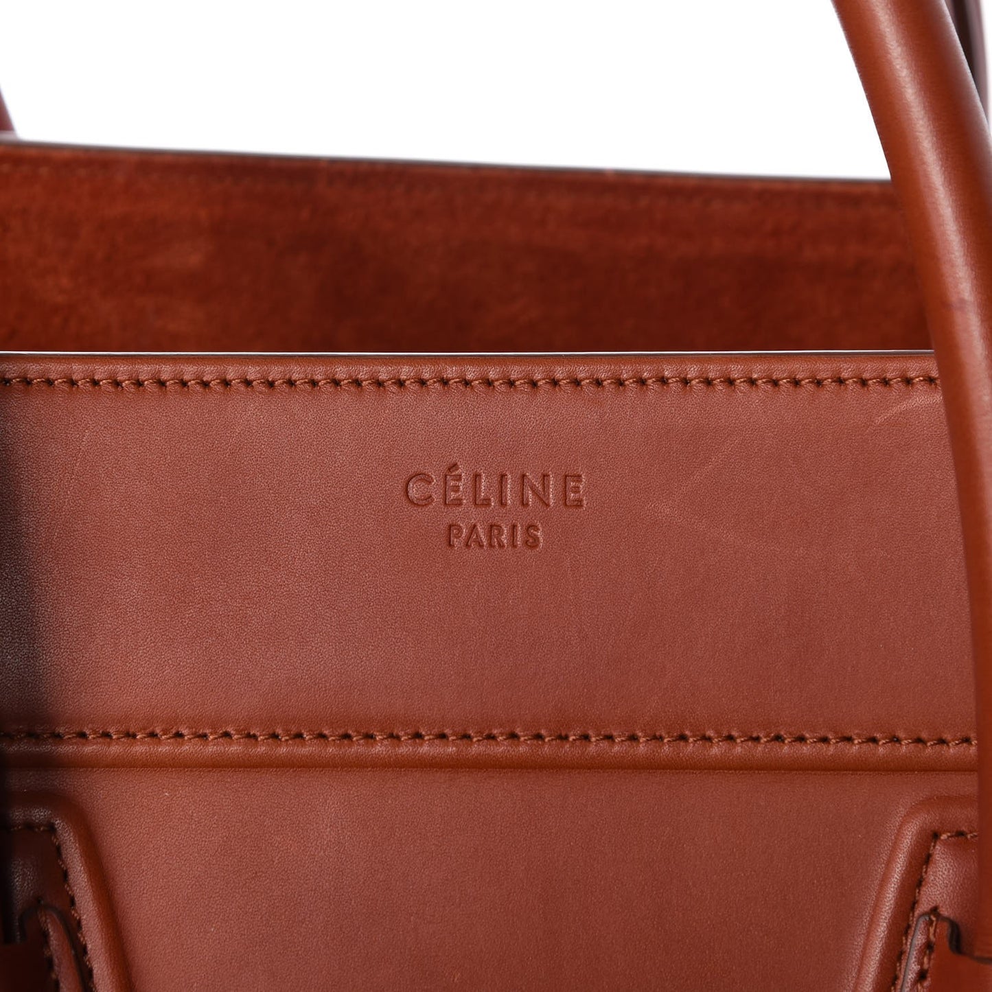 Natural Calfskin Medium Phantom Luggage Brick