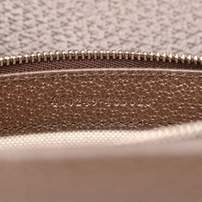 Gucci Monogram Jumbo GG Textured Dollar Calfskin Small Dionysus Shoulder Bag Camel Ebony New Acero 7 of 10