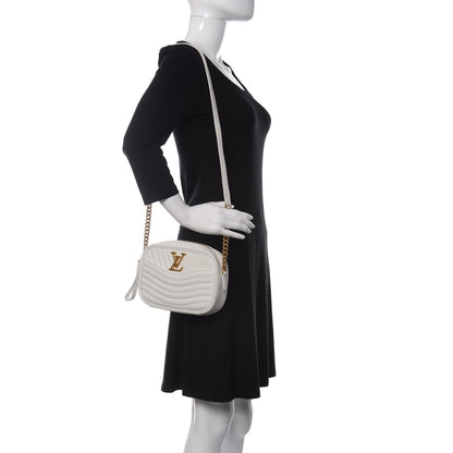 Louis Vuitton Calfskin New Wave Camera Bag White 2 of 11
