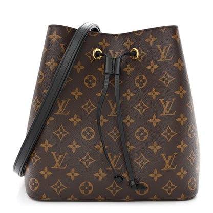 Louis Vuitton Monogram Neonoe MM Black 1 of 12