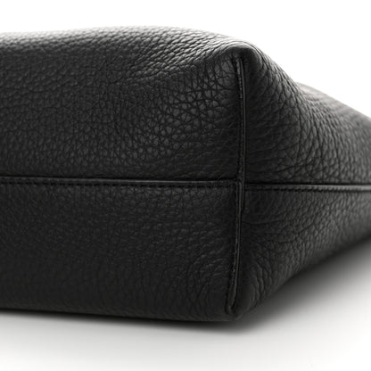The Row Grained Calfskin Small Park Tote Black 10 of 16