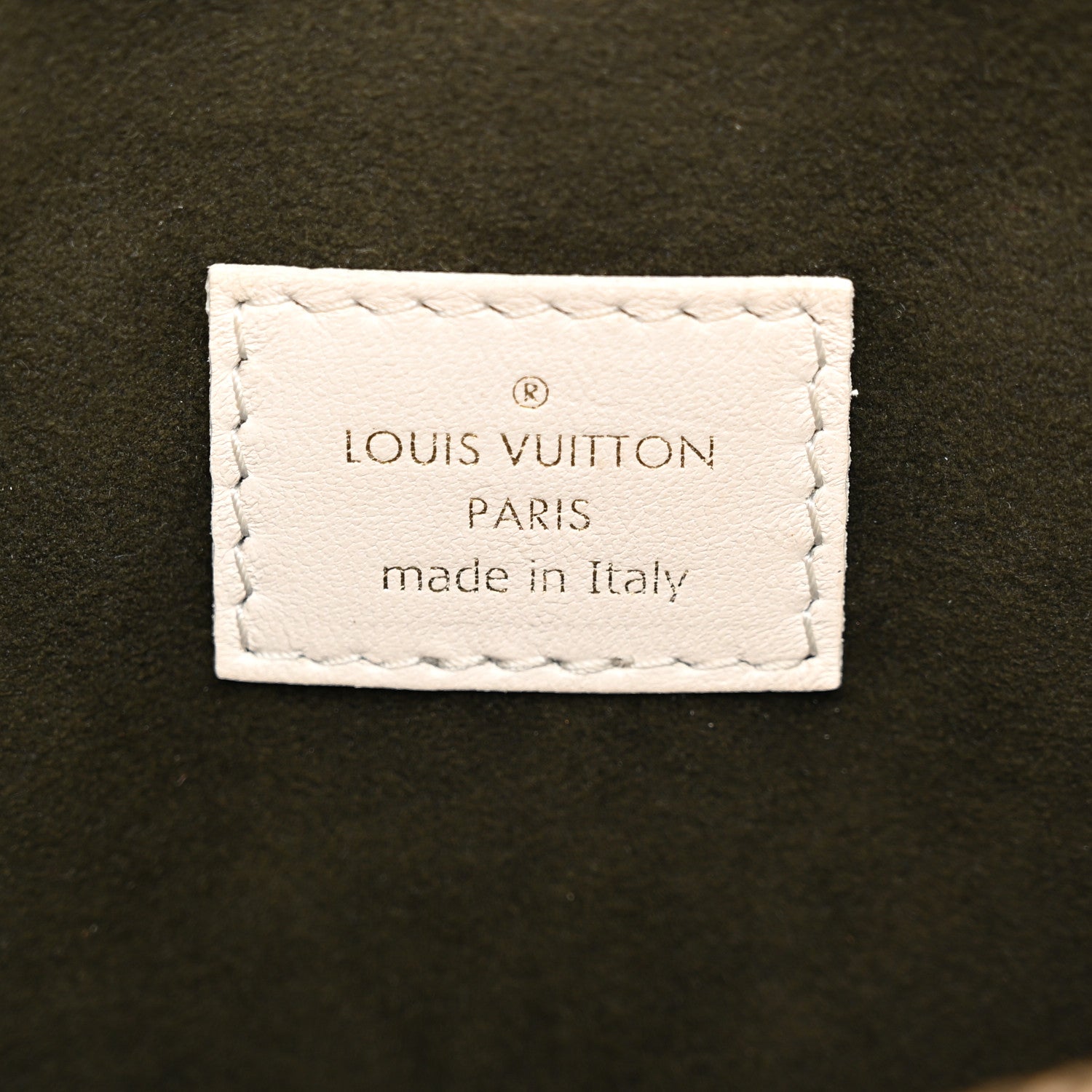 Louis Vuitton Lambskin Embossed Monogram Coussin PM Beige Cream 6 of 10