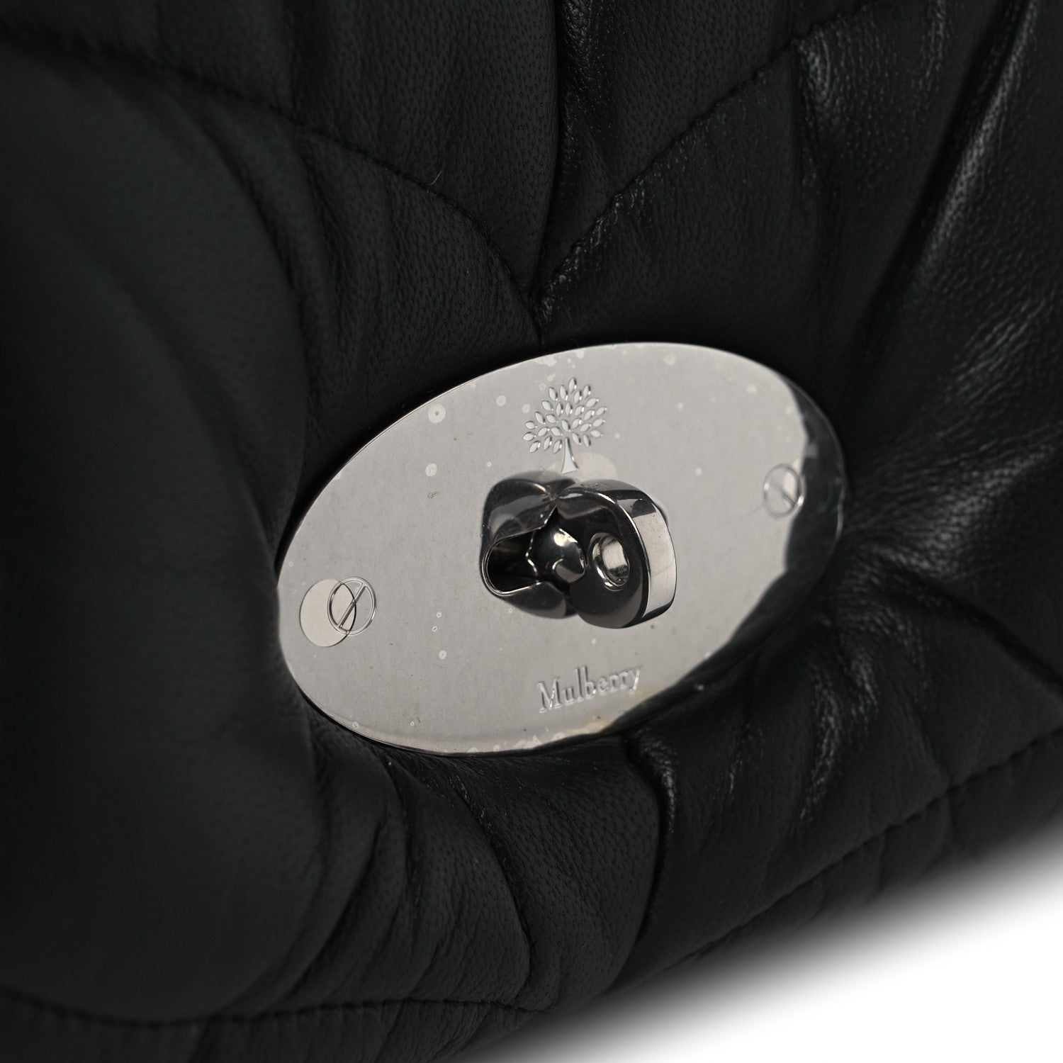 Mulberry Nappa Pillow Quilted Little Softie Bag Black 12 of 12