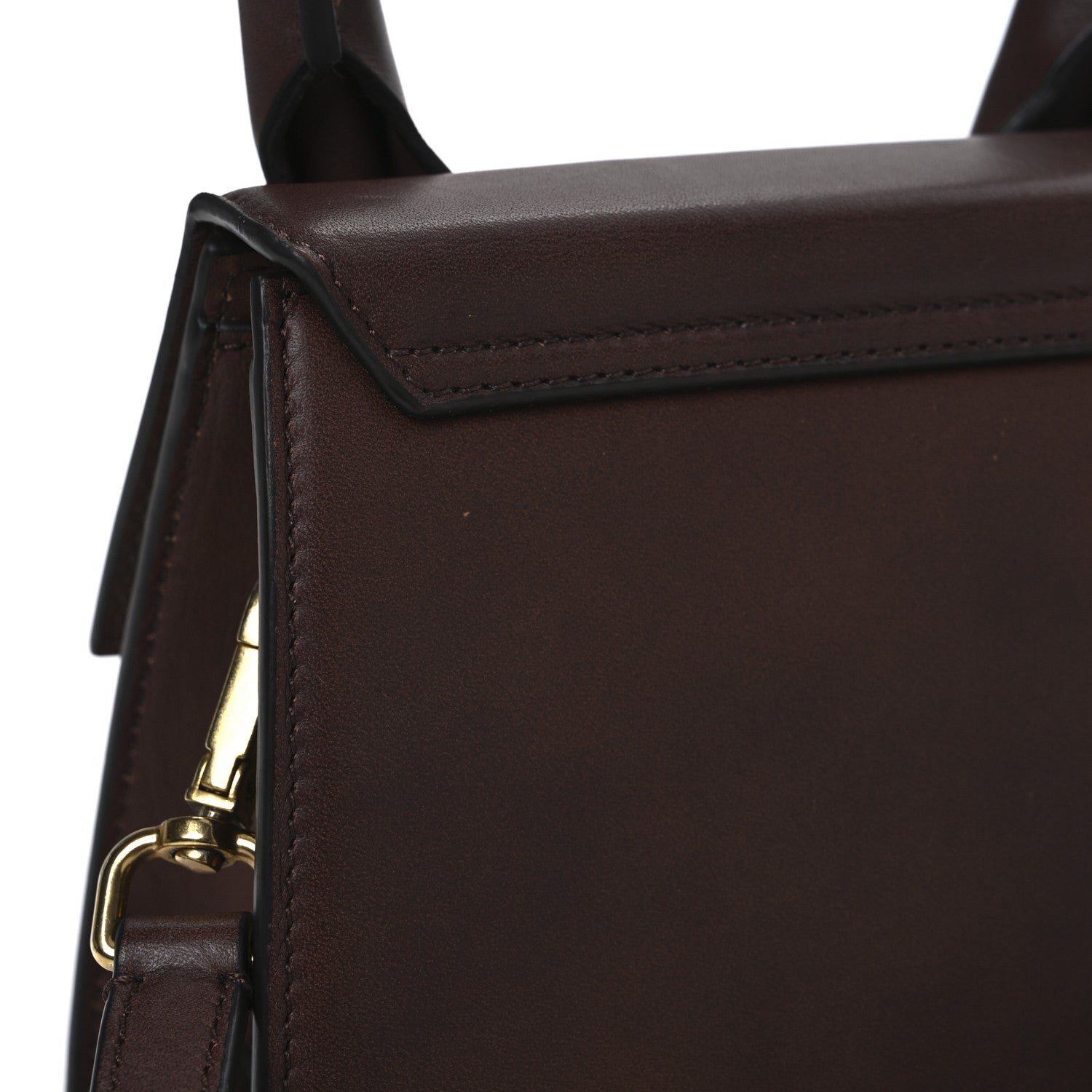Jacquemus Smooth Calfskin Le Chiquito Moyen  Brown 13 of 16