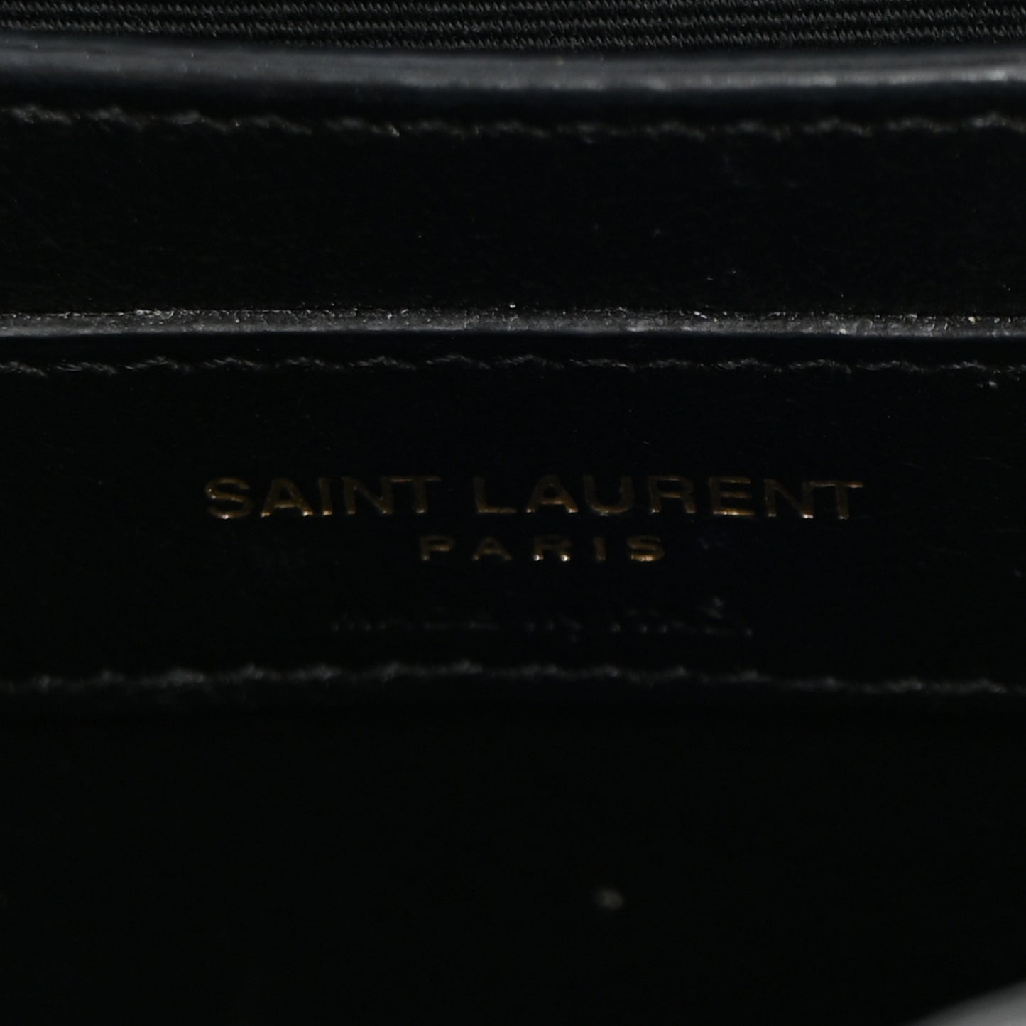 Lambskin Quilted Monogram Mini Nolita Black