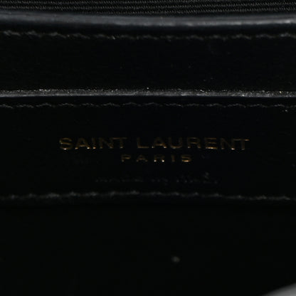 Saint Laurent Lambskin Quilted Monogram Mini Nolita Black 6 of 10