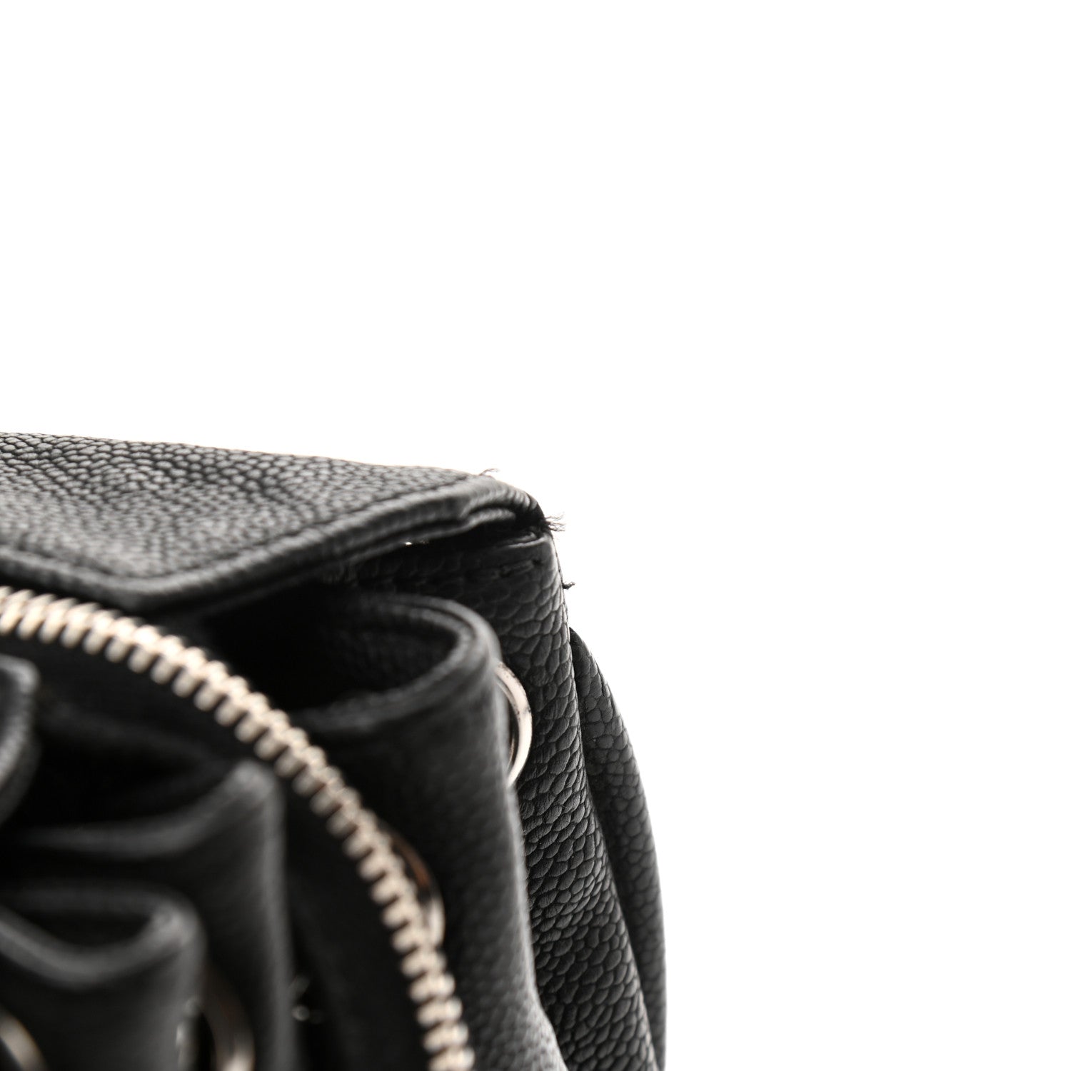 Chanel Caviar Diagonal Ligne Tote Black 12 of 13