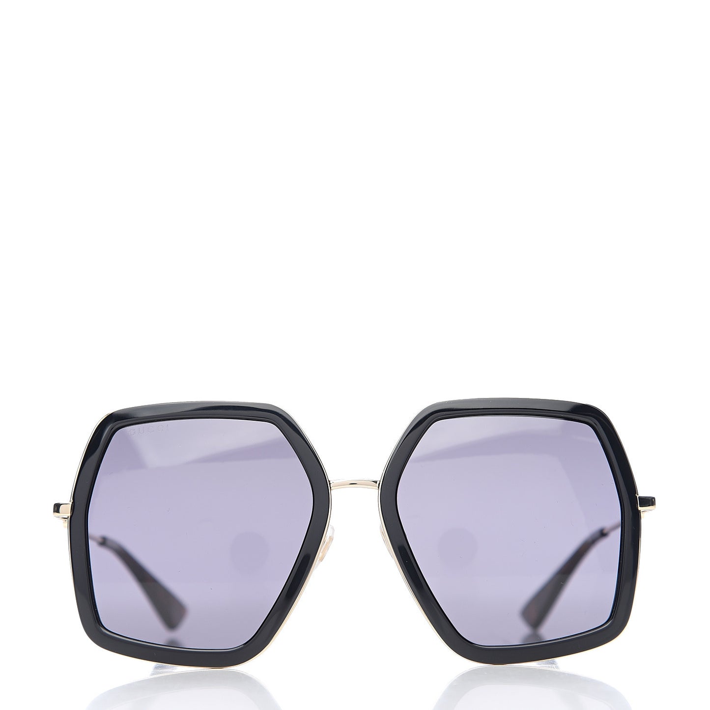 Acetate Oversize Square Frame GG0106S Sunglasses Black