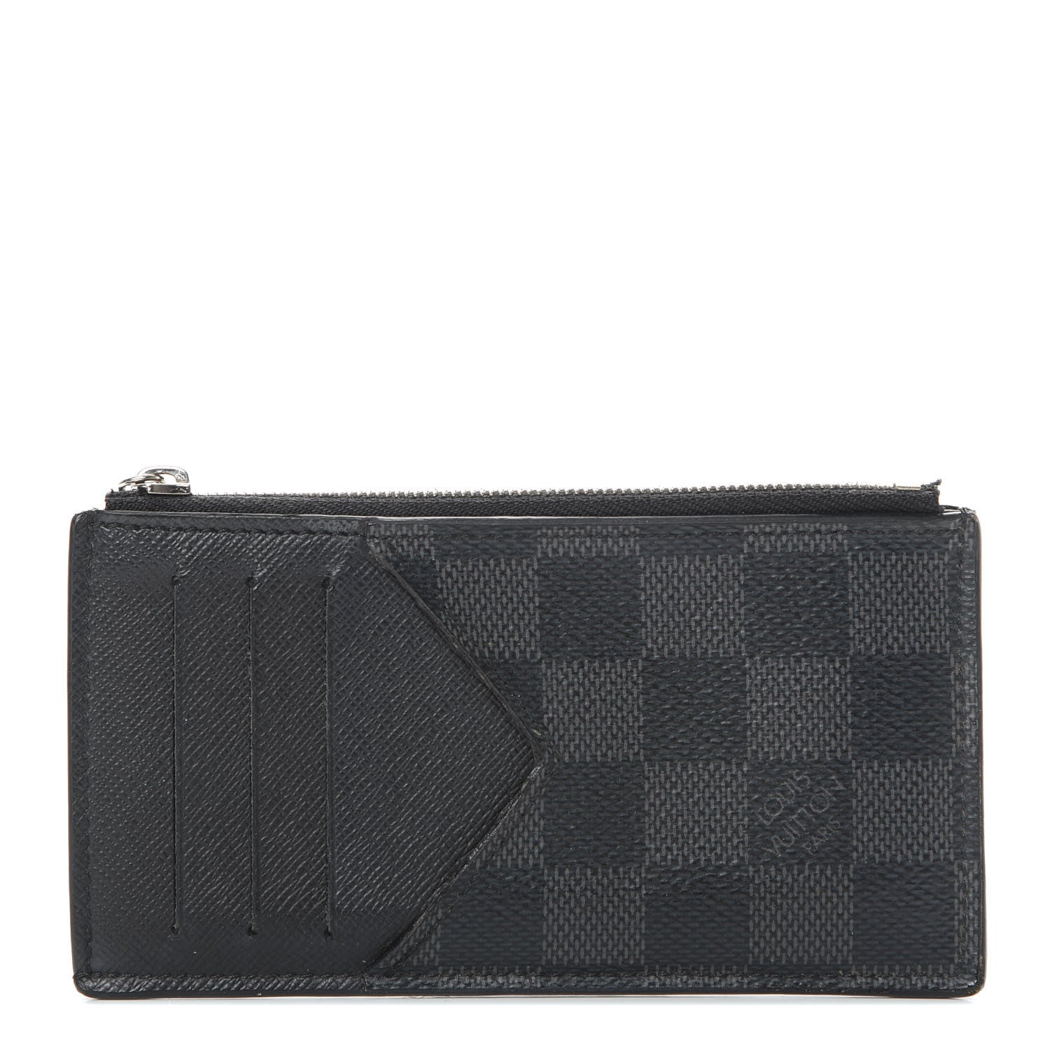 Louis Vuitton Damier Graphite Coin Card Holder 1 of 10