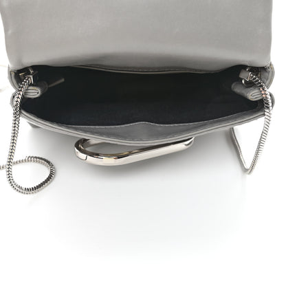 3.1 Phillip Lim Calfskin Alix Soft Flap Clutch Grey 5 of 9