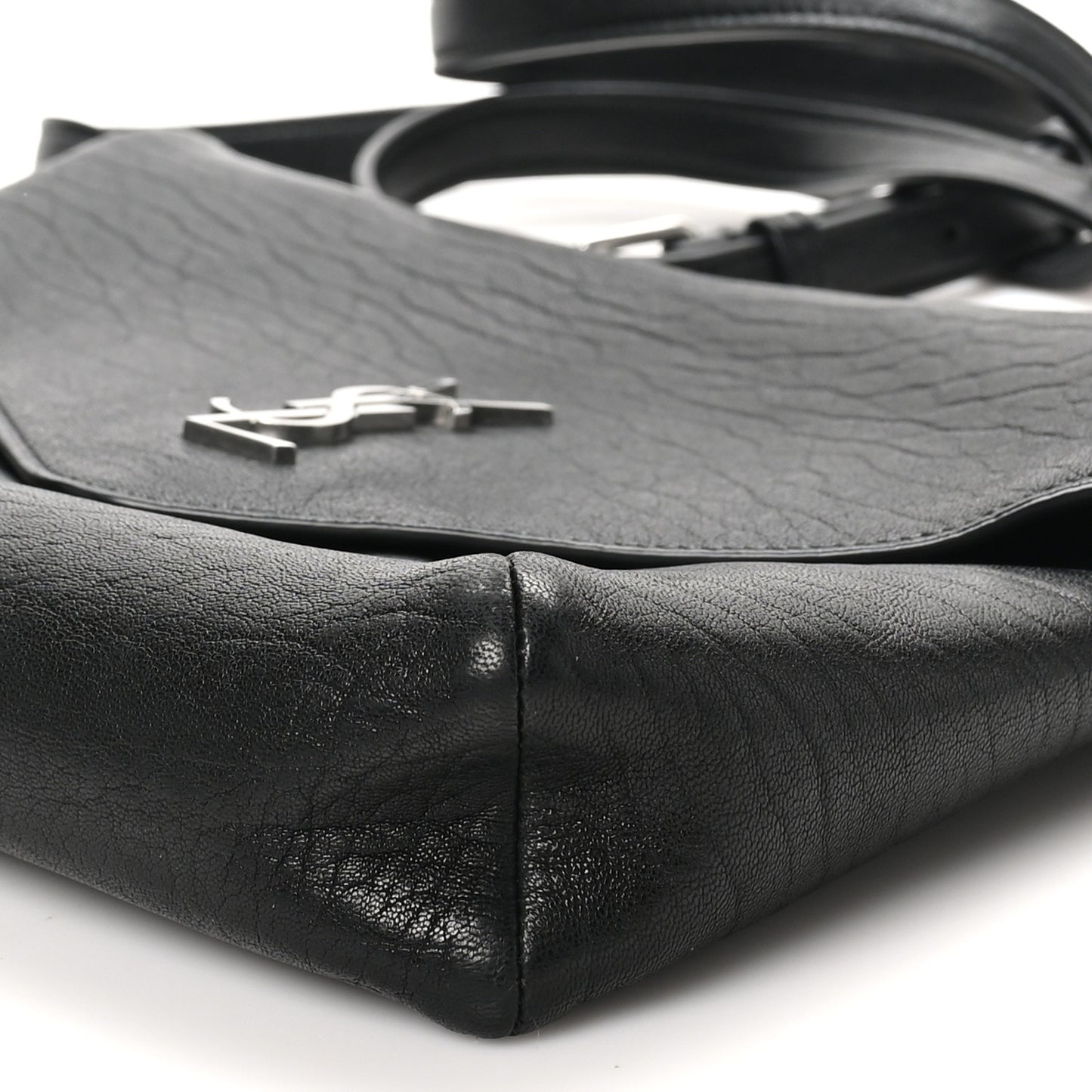 Lambskin Cassandre Envelope Messenger Black