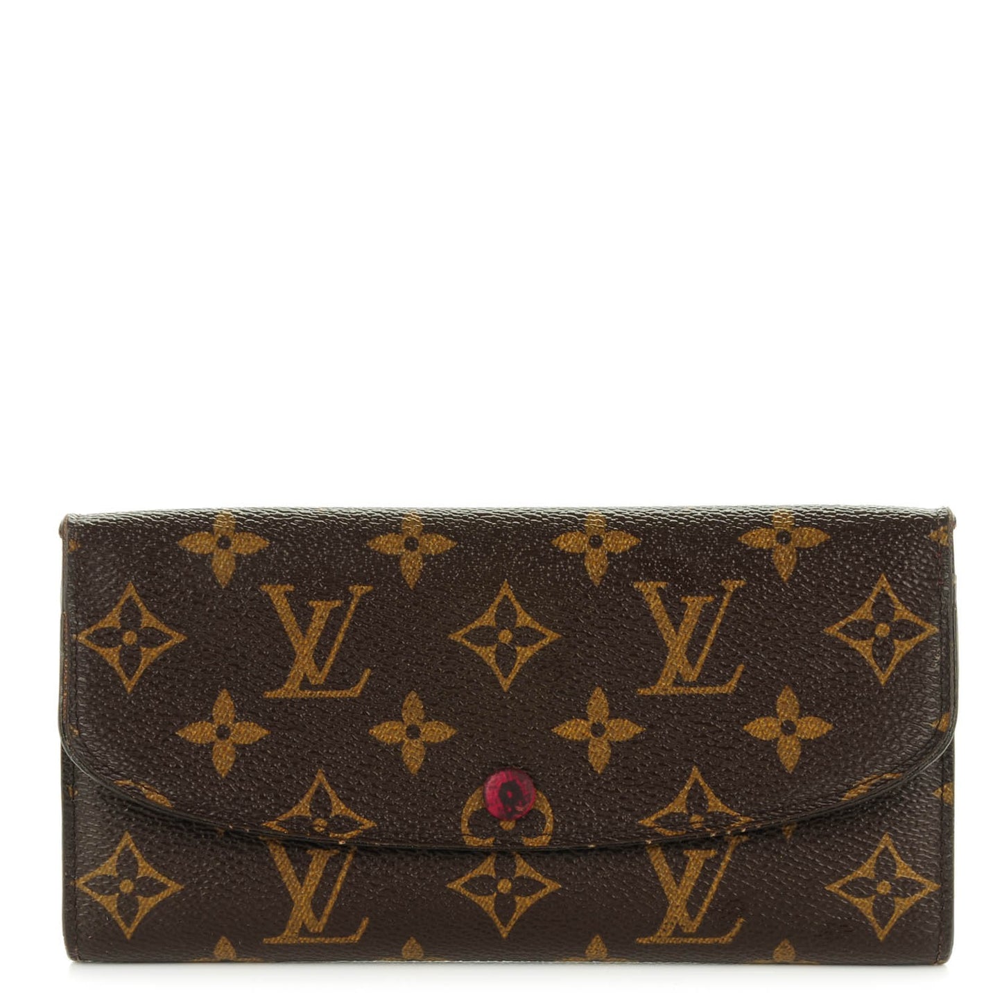 Monogram Emilie Wallet Fuchsia