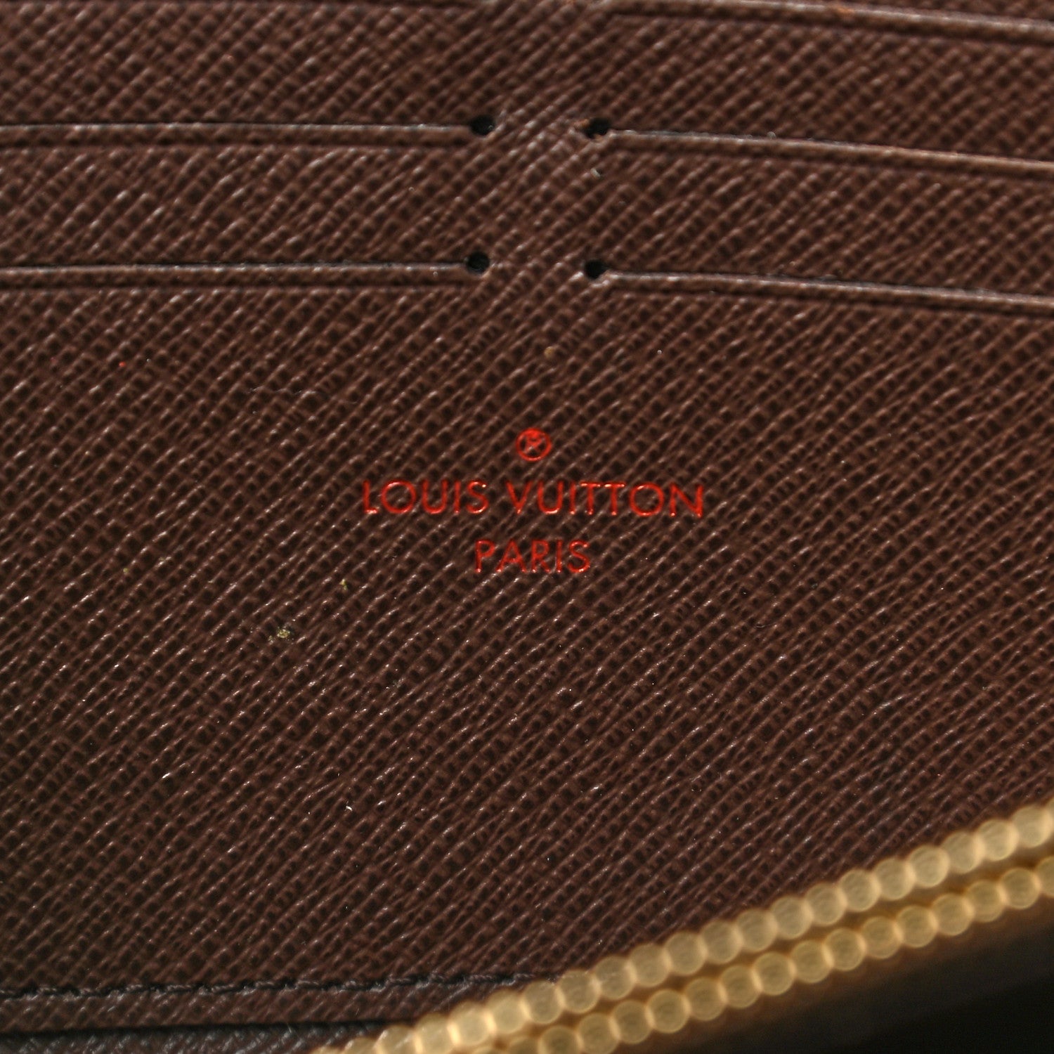 Louis Vuitton Damier Ebene Zippy Wallet 6 of 9