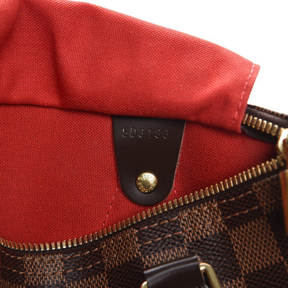 Louis Vuitton Damier Ebene Speedy Bandouliere 25 7 of 9