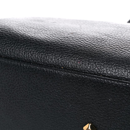 MCM Grained Calfskin Medium Reversible Wandel Tote Black 28 of 29