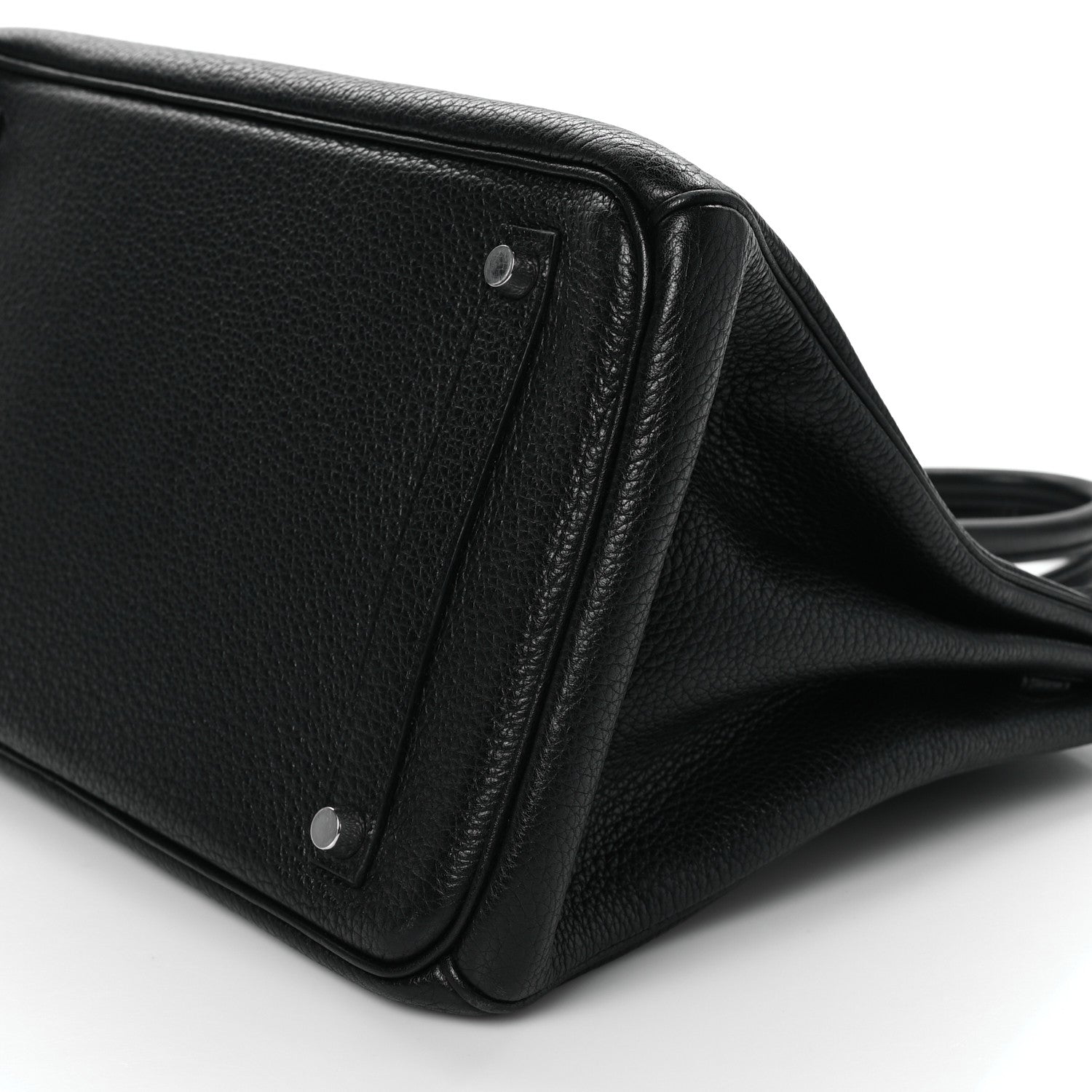 Hermes Taurillon Clemence Birkin 35 Black 10 of 10