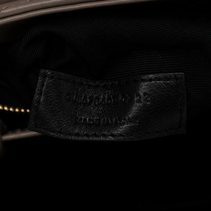 Saint Laurent Calfskin Y Quilted Monogram Toy Loulou Crossbody Bag Greyish Brown 7 of 14
