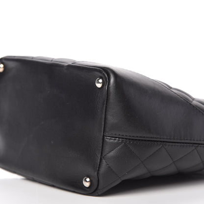 Chanel Calfskin Quilted Medium Cambon Tote Black 7 of 10