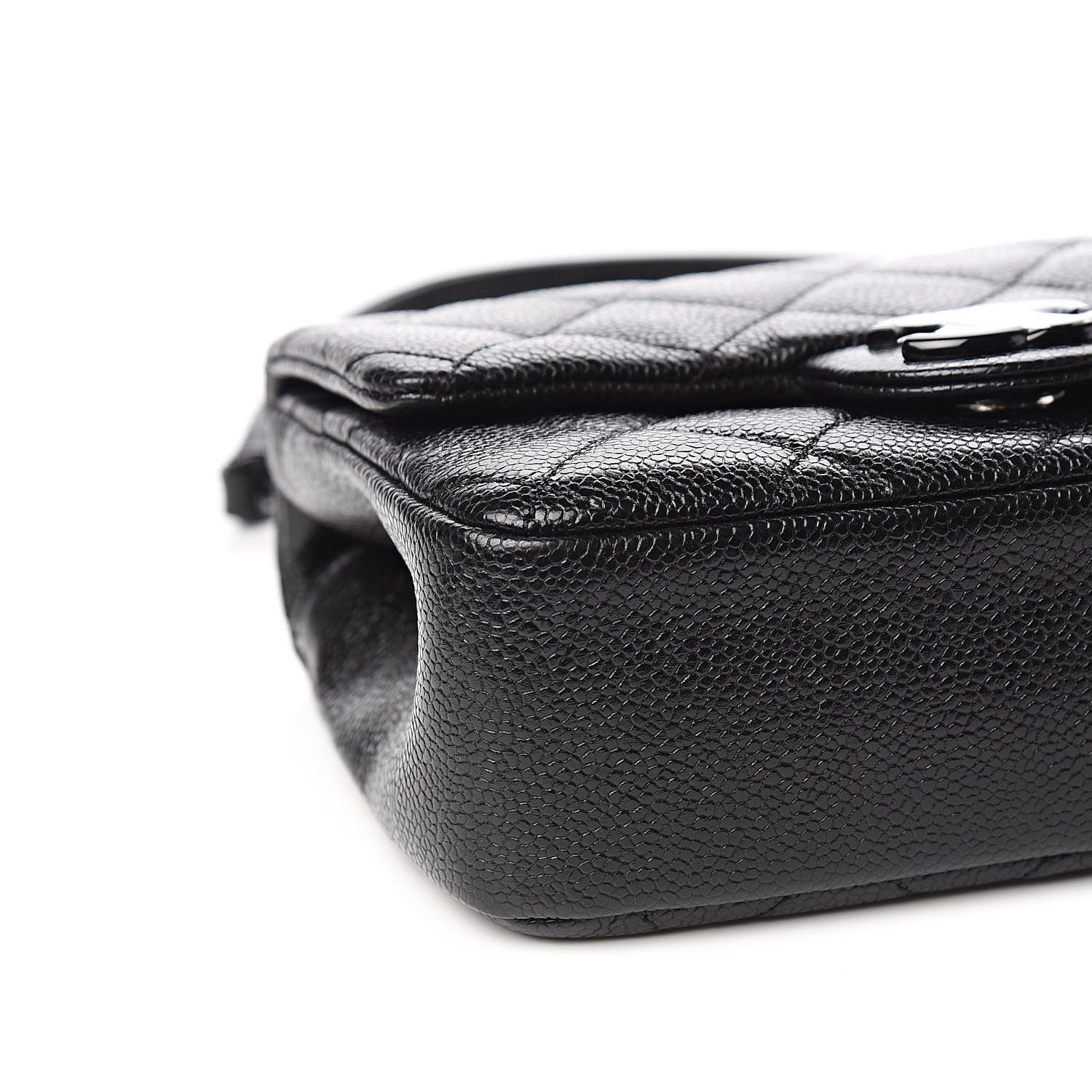 Chanel Caviar Quilted Incognito Mini Square Flap Black 8 of 11