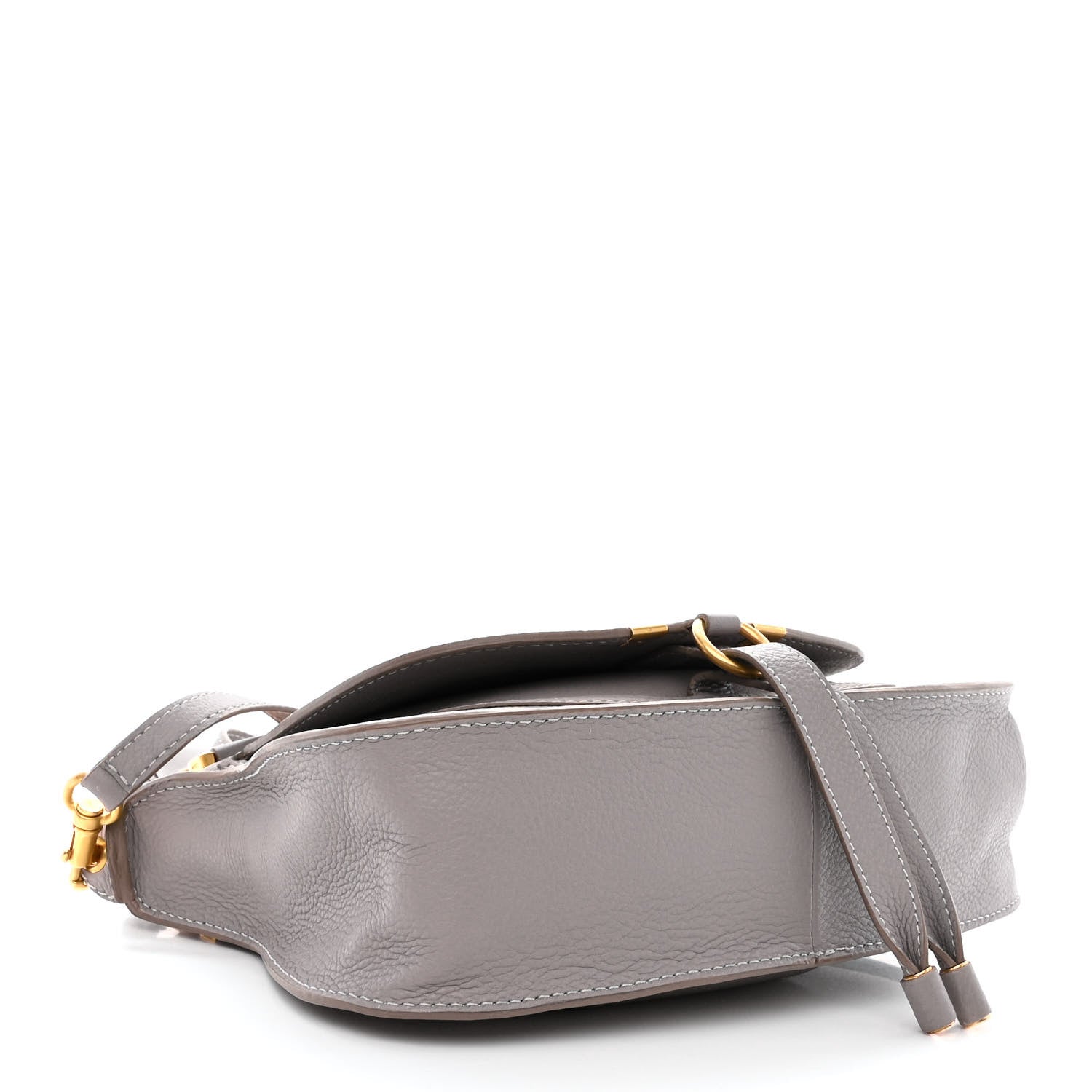 Chloe Calfskin Small Marcie Satchel Cashmere Grey 4 of 16