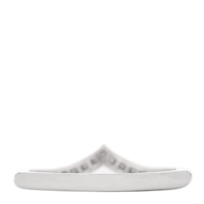 Tiffany Platinum Diamond Soleste V Band Ring 54 7 3 of 4