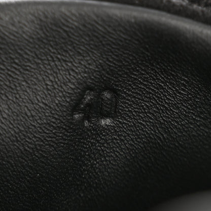 Hermes Goatskin Suede Goatskin Bouncing Sneakers 40 Black 8 of 10