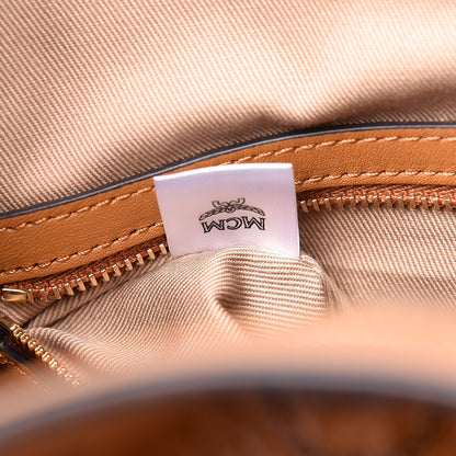MCM Visetos Large Klara Hobo Cognac 7 of 14