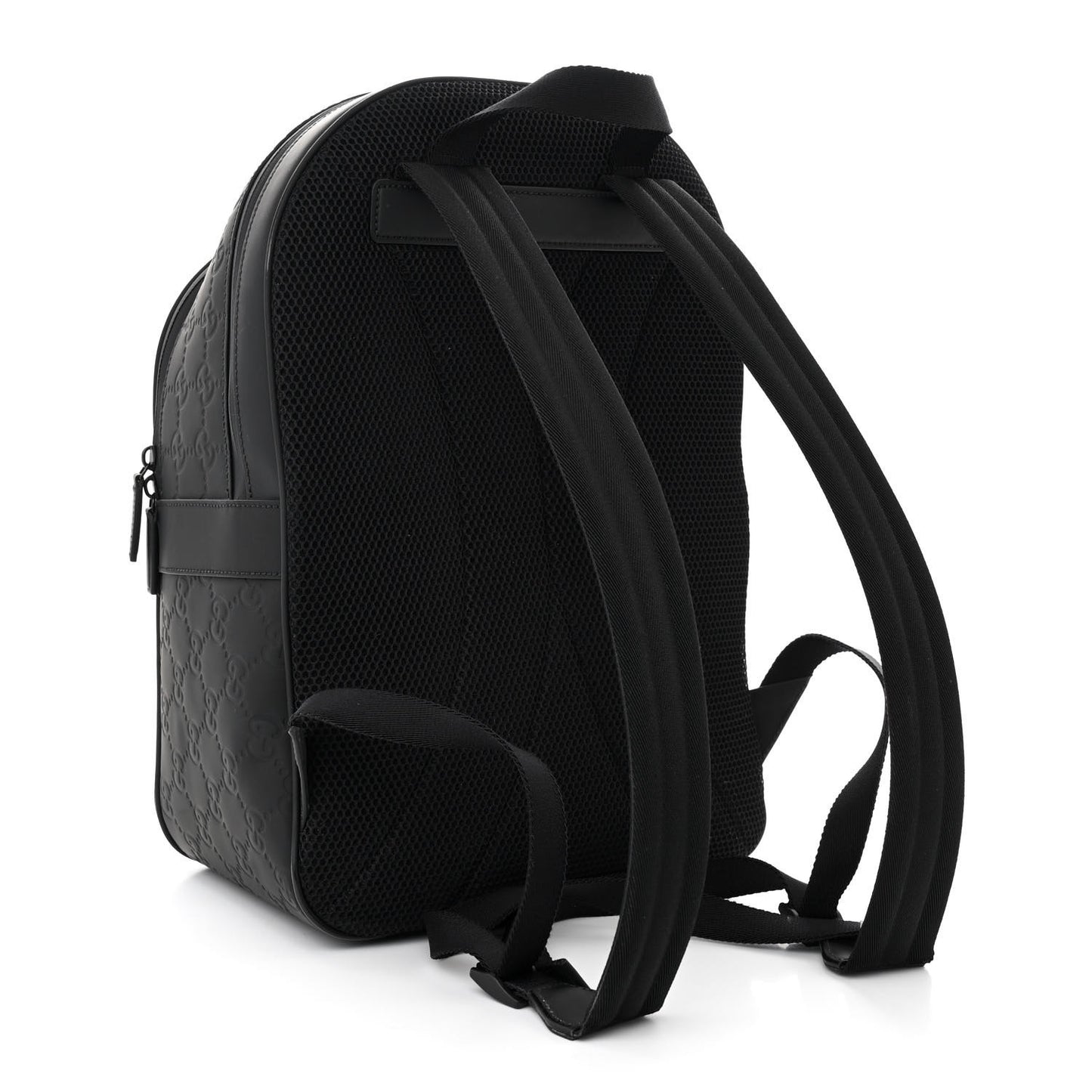 Rubber GG Backpack Black