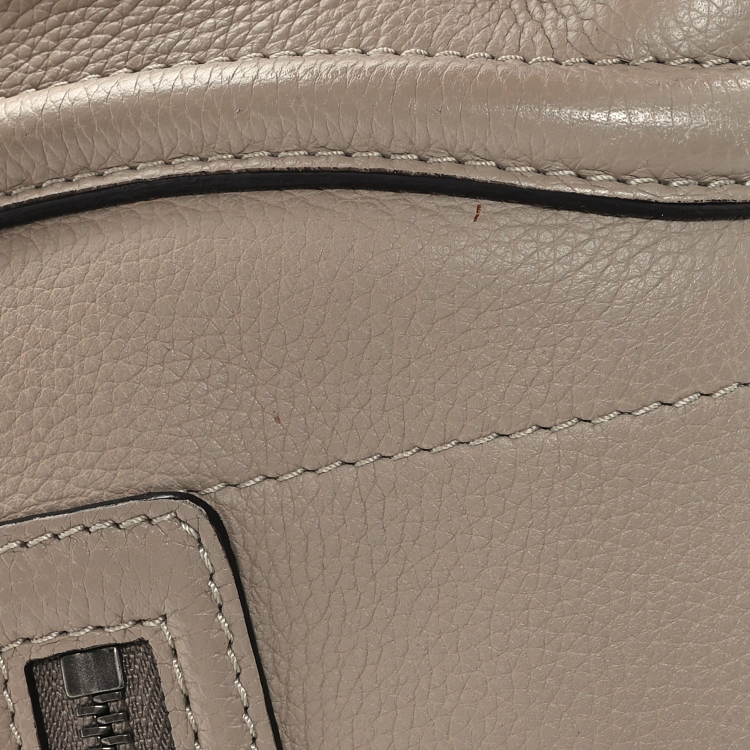 Celine Pebbled Calfskin Mini Luggage Dune 11 of 11