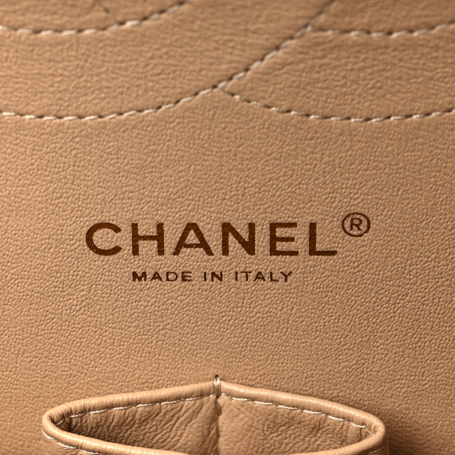 Chanel Caviar Quilted Jumbo Double Flap Beige Clair 6 of 9
