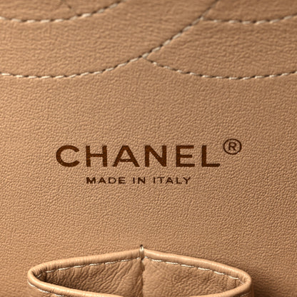 Chanel Caviar Quilted Jumbo Double Flap Beige Clair 6 of 9