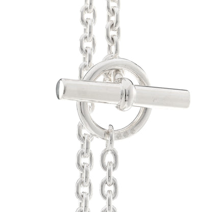 Hermes Sterling Silver Farandole Necklace 160 4 of 6