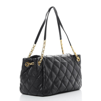 Chanel Calfskin Quilted Retro Chain Flap Black 4 of 13