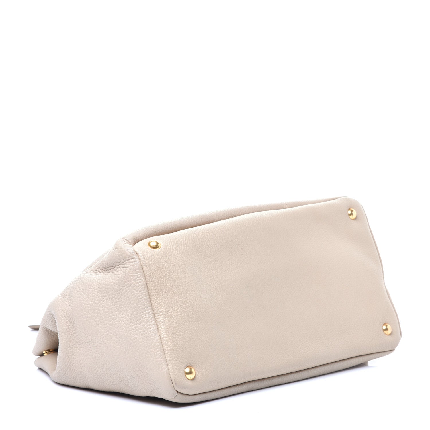 Prada Vitello Daino Tote Sabbia 4 of 9