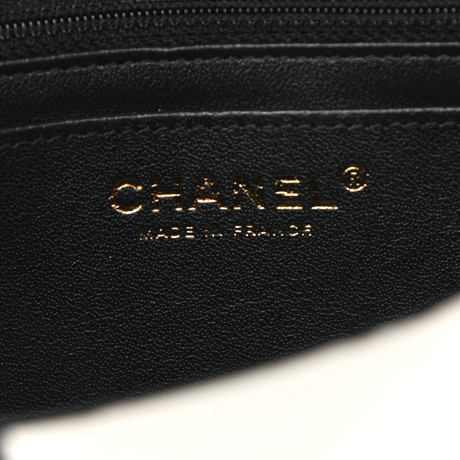 Chanel Lambskin Quilted Mini Rectangular Flap Black White 6 of 11