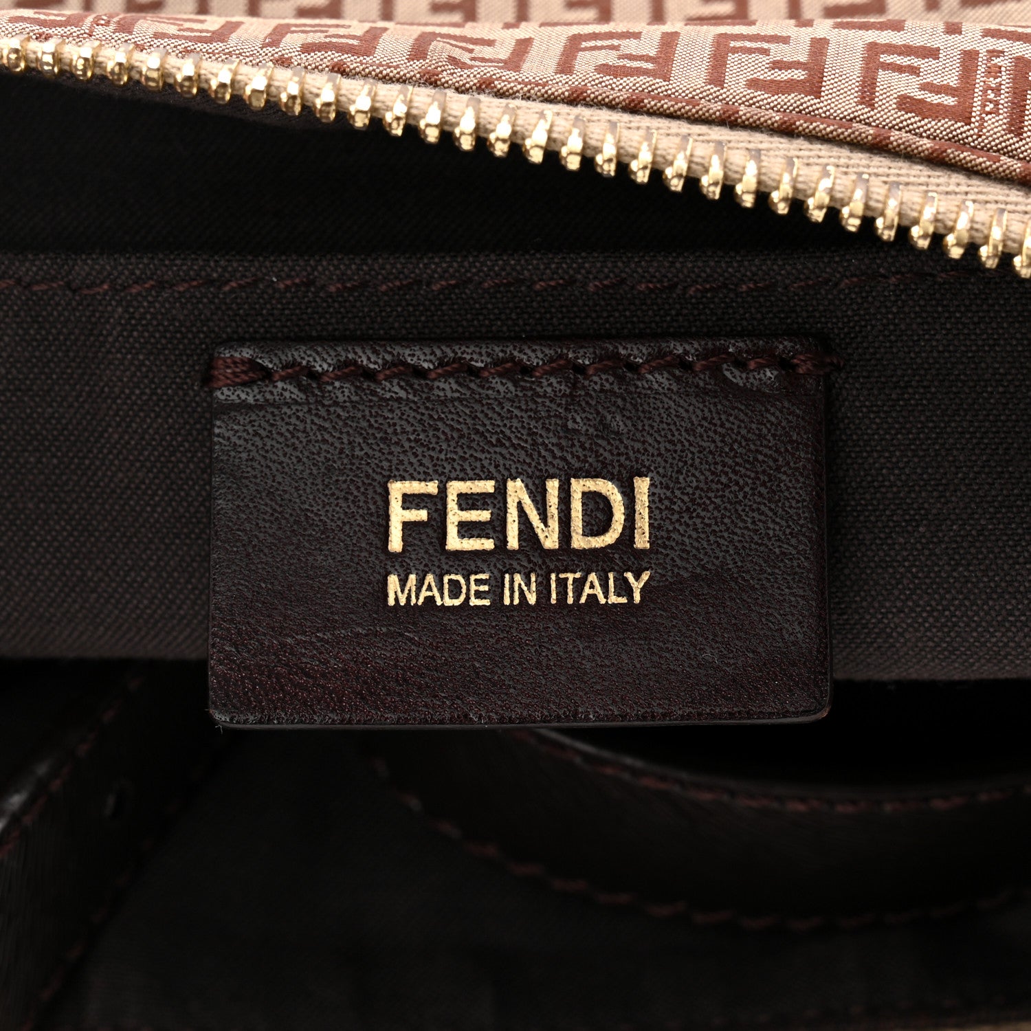 FENDIバック Fendi Zucchino Crossbody Tobacco 1825452 – FASHIONPHILE