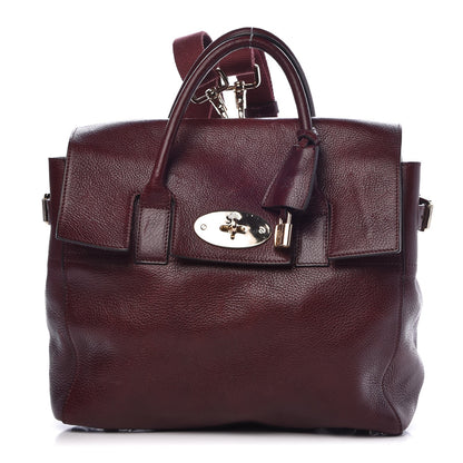 Mulberry Natural Leather Cara Delevigne Convertible Satchel Oxblood 1 of 16