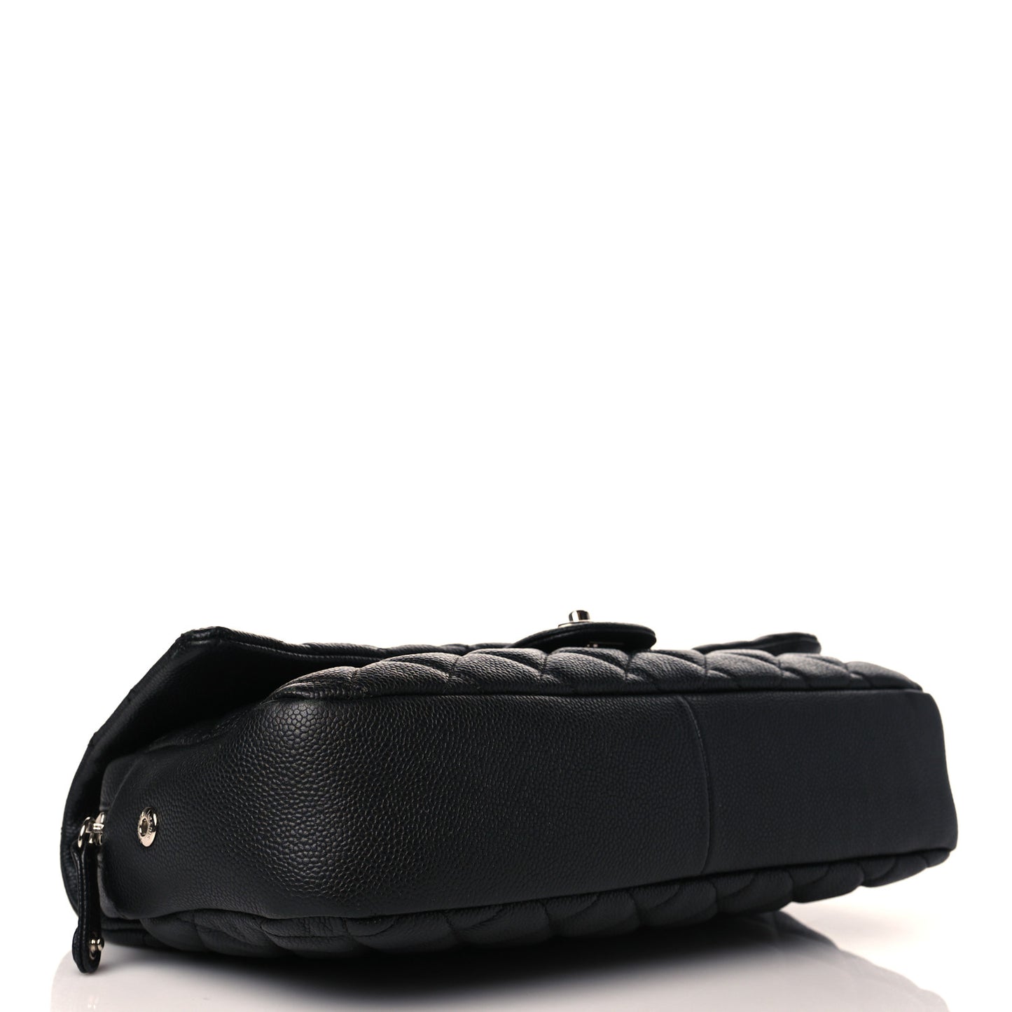Caviar Quilted Jumbo Easy Flap Black
