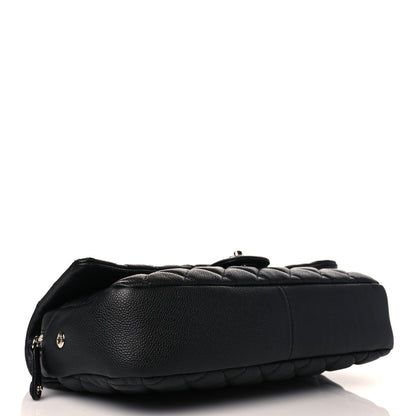 Chanel Caviar Quilted Jumbo Easy Flap Black 4 of 11