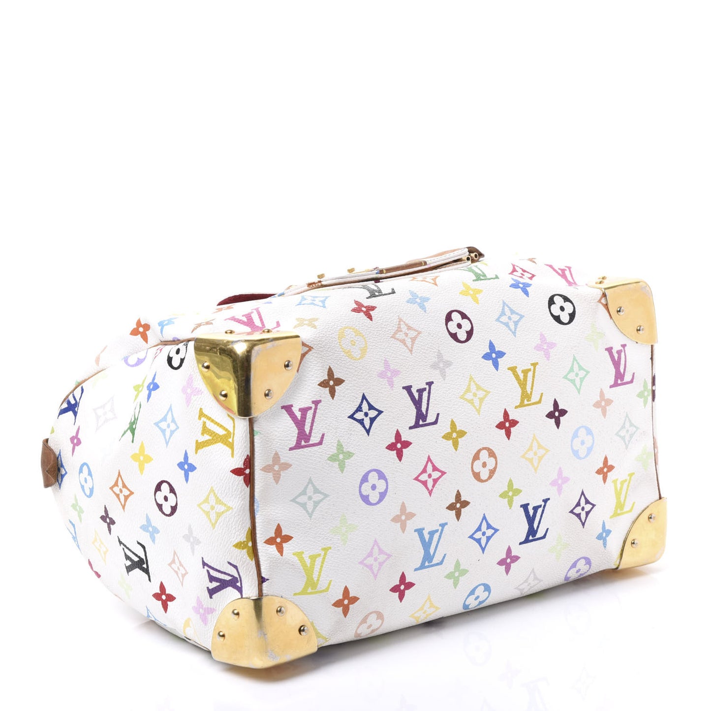 Monogram Multicolor Speedy 30 White