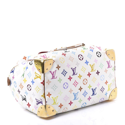 Louis Vuitton Monogram Multicolor Speedy 30 White 3 of 12